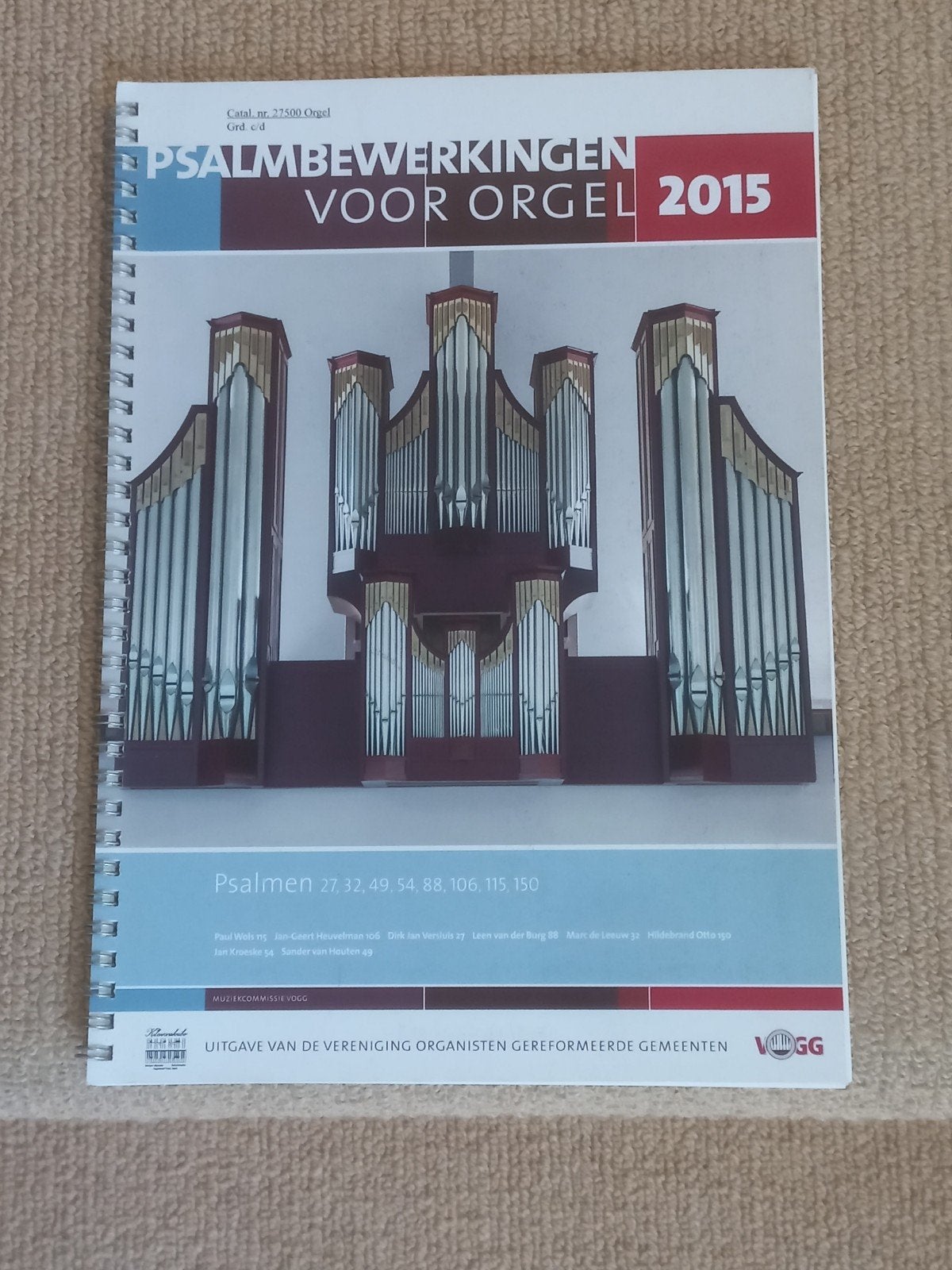 jaaruitgave vogg 2015 klavarskribo, Ophalen of Verzenden, Zo goed als nieuw