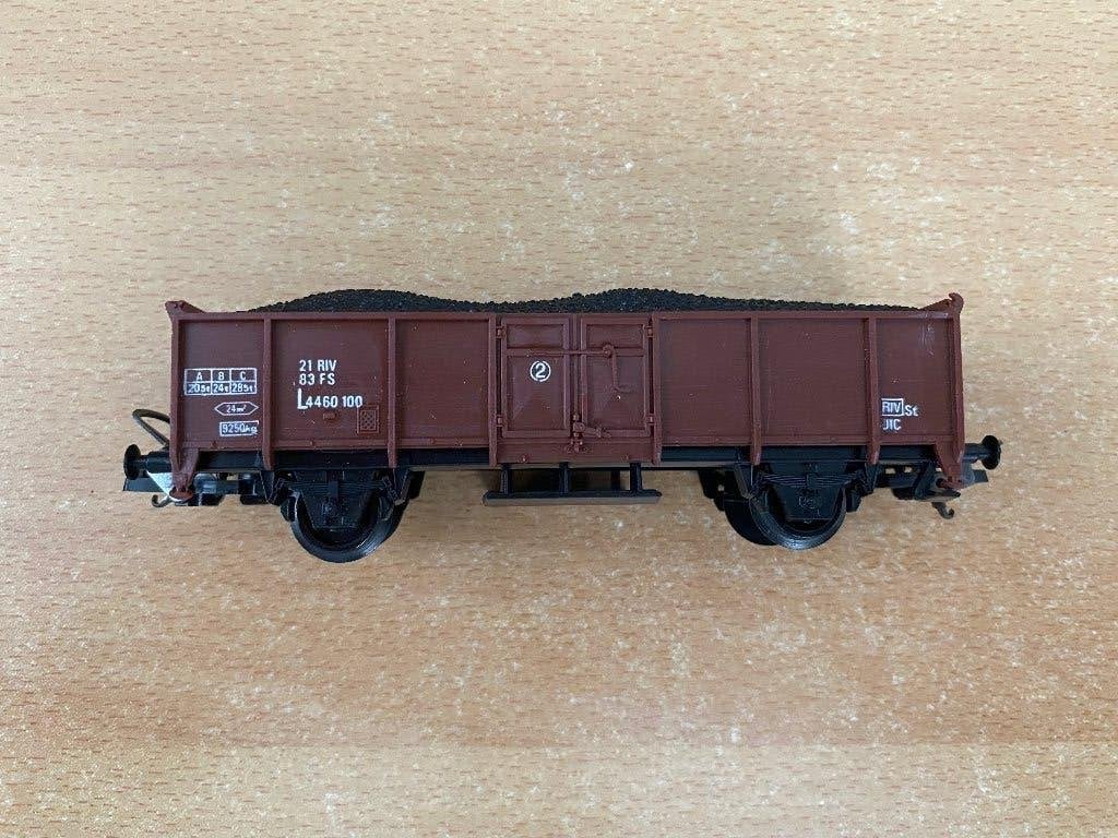 Lima 3174 HO open goederenwagon geladen met kolen, Hobby en Vrije tijd, Modeltreinen | H0, Gelijkstroom, Wagon, Ophalen of Verzenden
