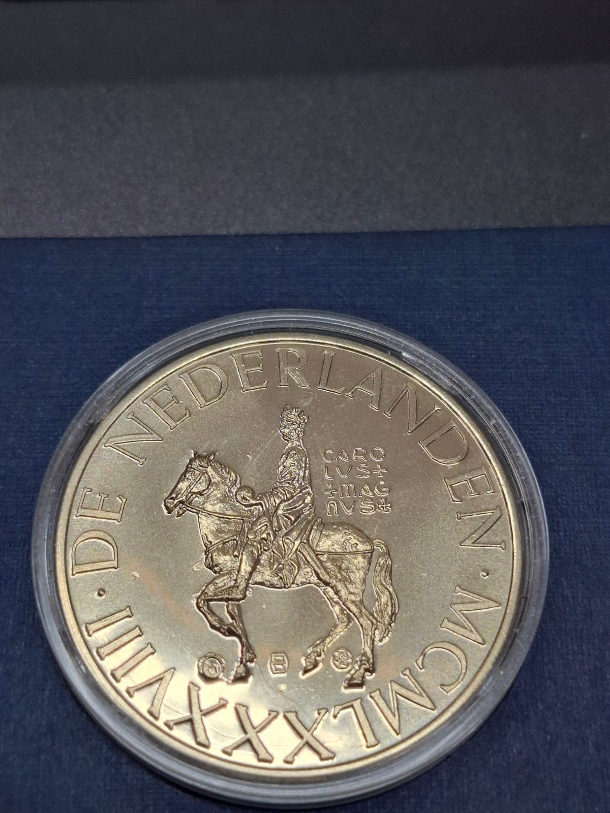 munt 1988 Nederlandse Europa Ecu, Ophalen of Verzenden, Koningin Juliana, Overige waardes, Losse munt