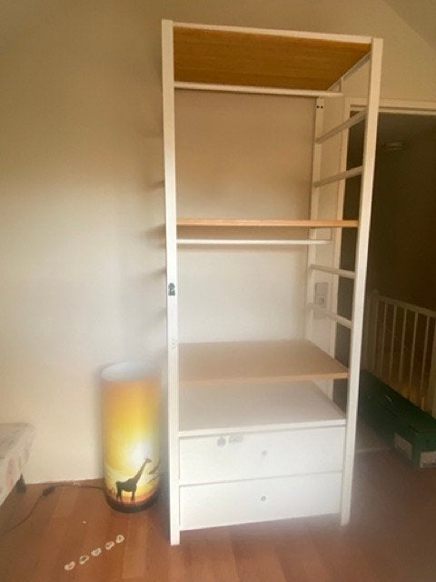 IKEA KASTEN ELVARLI COMBINATIE, Ophalen, 200 cm of meer, 50 tot 100 cm, Zo goed als nieuw