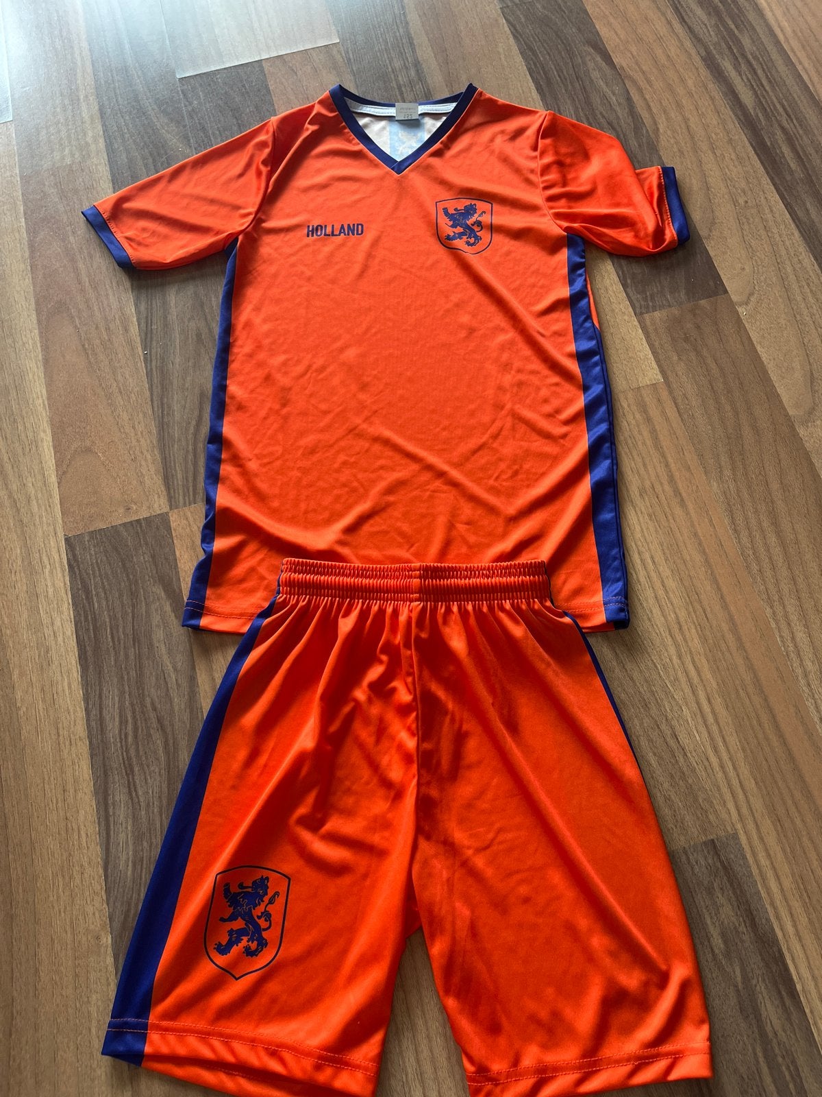 Nederlandselftal tenue voor Kinderen. Maat 152 ( valt klein), Kinderen en Baby's, Kinderkleding | Overige, Ophalen, Zo goed als nieuw