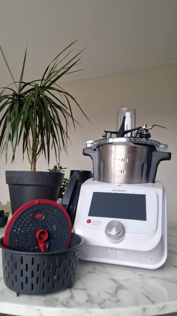 Monsieur cousine connect keuken robot, Witgoed en Apparatuur, Keukenmixers, 2 tot 3 liter, Ophalen, Zo goed als nieuw, 3 snelheden of meer