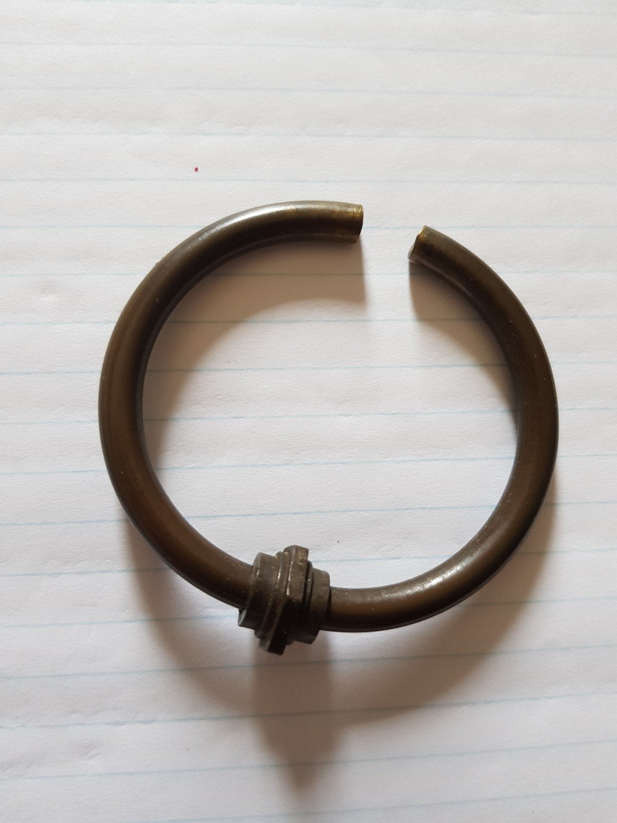 Koperen ring voor mechelse tafel, Ophalen of Verzenden, Koper