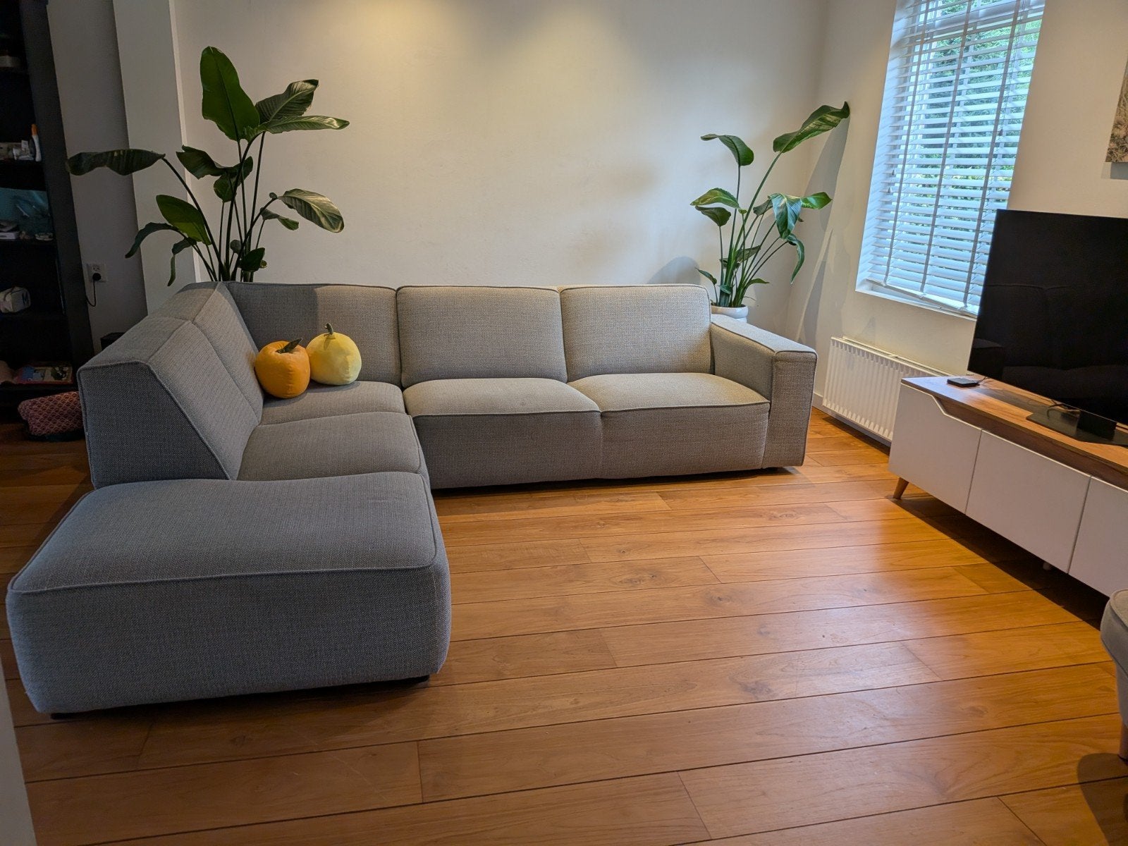 Moderne Hoekbank - Comfortabel en Stijlvol, Ophalen, 250 tot 300 cm, Gebruikt, Hoekbank