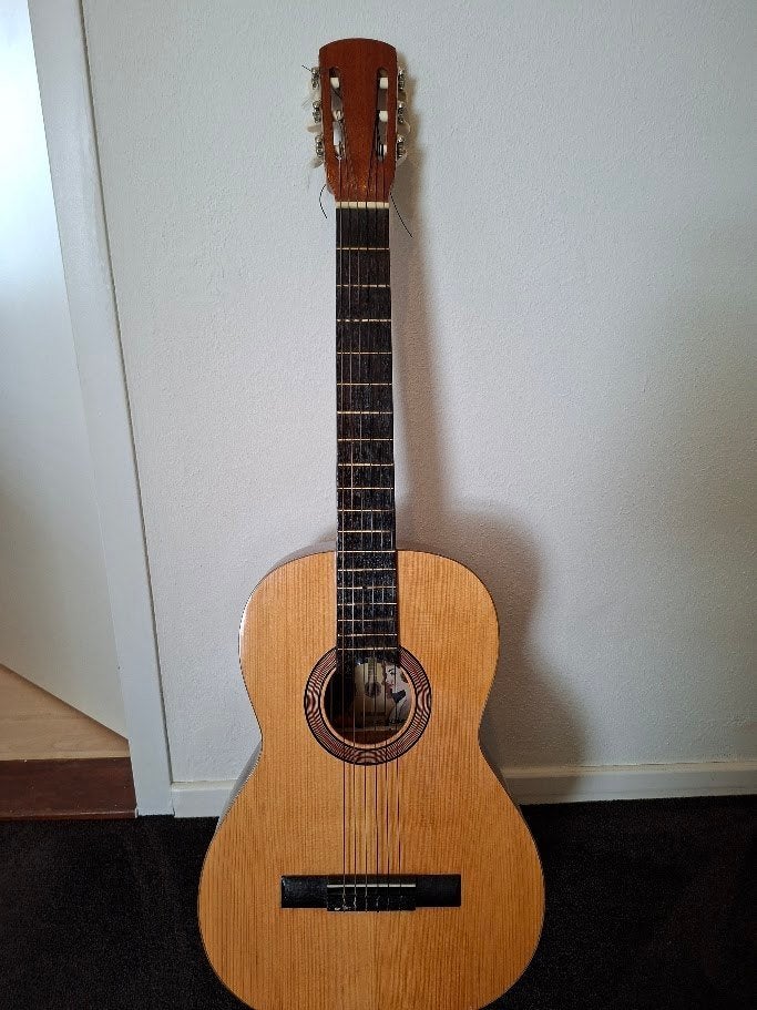 Vintage Spaanse gitaar, Ophalen, Gebruikt, Klassieke of Spaanse gitaar