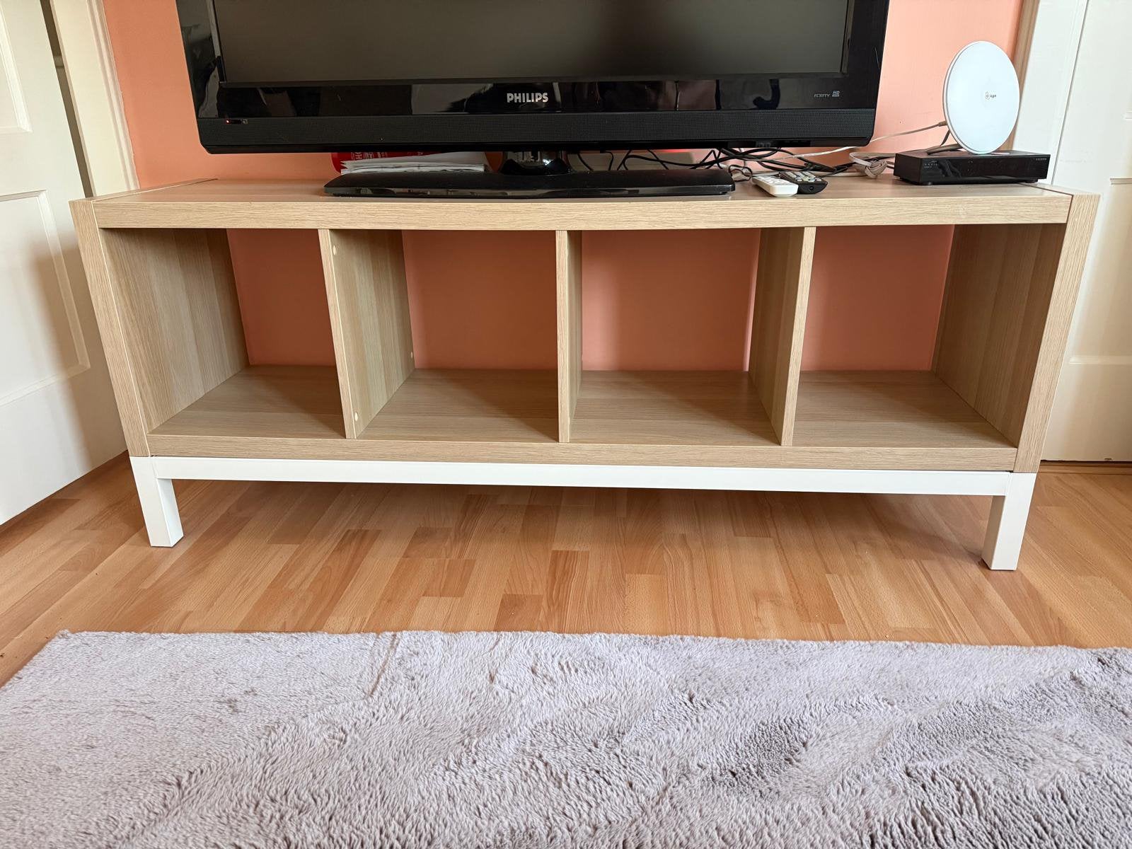 Tv meubel / wandmeubel (Kallax), Ophalen, Zo goed als nieuw, Minder dan 150 cm, Minder dan 100 cm