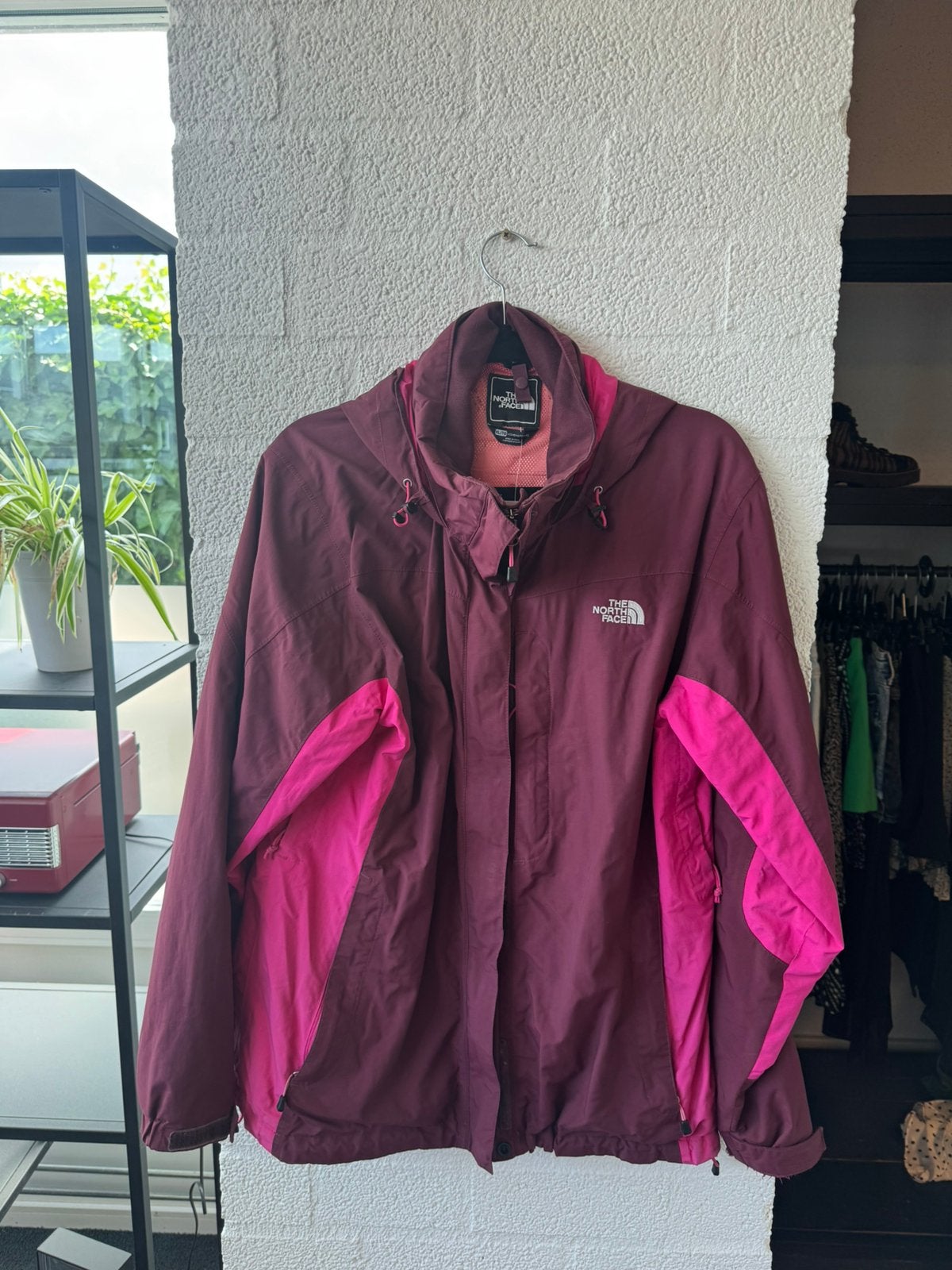The North Face jas dames maat XL roze, Ophalen of Verzenden, Gebruikt, Regenjas