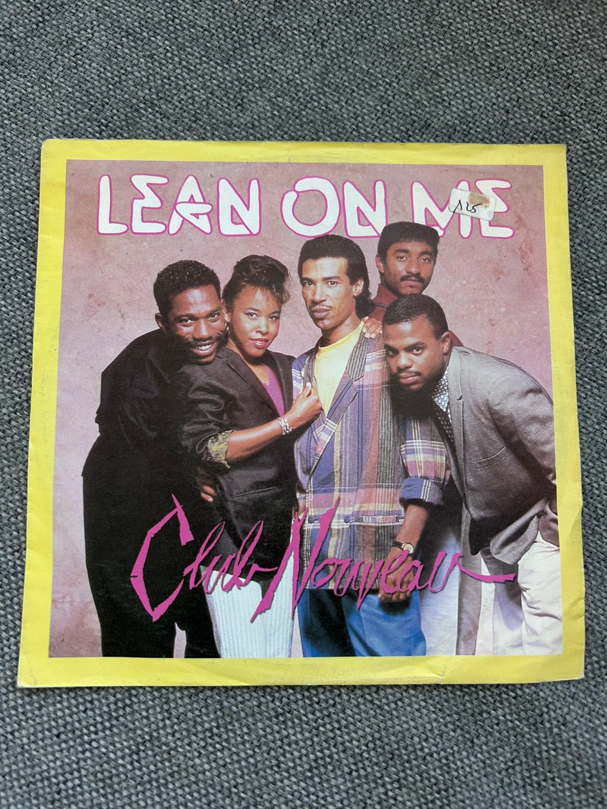 Club Nouveau Lean On Me, Ophalen of Verzenden, Zo goed als nieuw, 7 inch, Pop