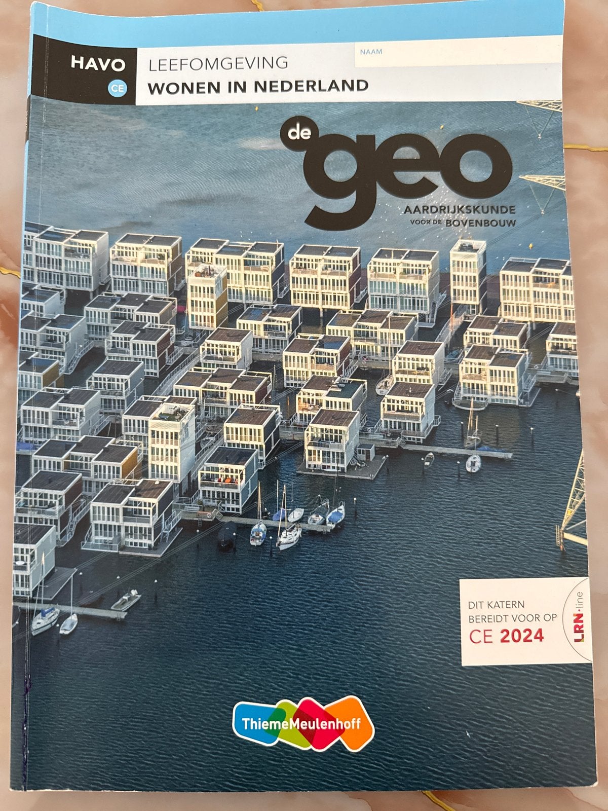 De Geo Aardrijkskunde HAVO Leefomgeving Wonen in Nederland, Ophalen of Verzenden, Zo goed als nieuw, HAVO, Aardrijkskunde