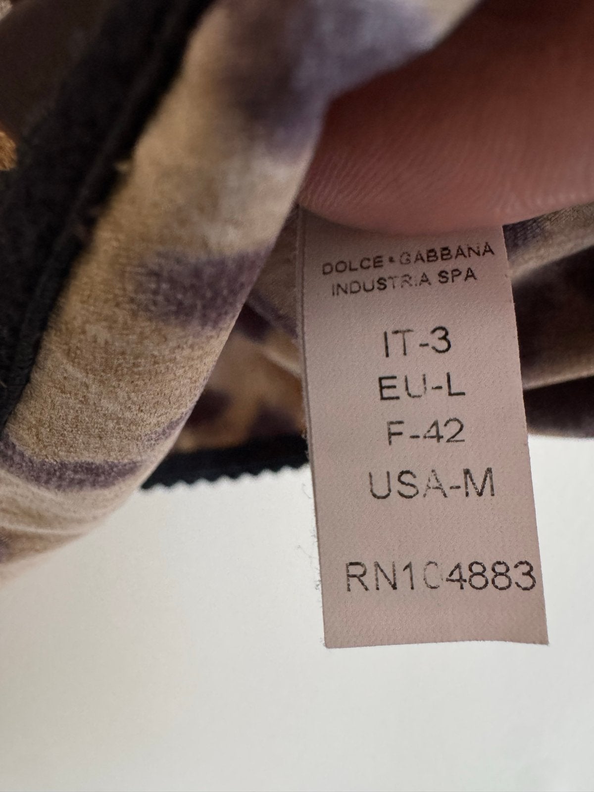 Dolce & Gabbana luipaardprint topje, Maat 38/40 (M), Bruin, Ophalen of Verzenden, Zo goed als nieuw