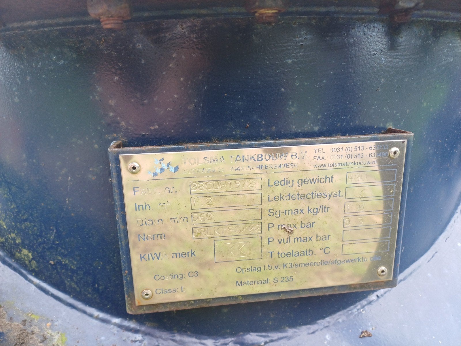 Foto 5 van Dieseltank 1000 liter met pomp en vulpistool