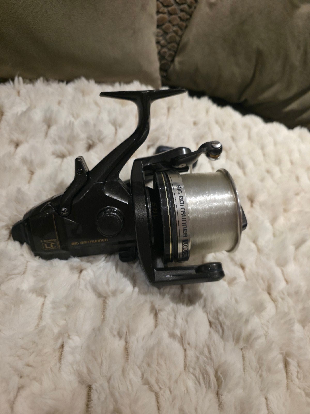Shimano Big Baitrunner LC Molens (2 stuks), Watersport en Boten, Ophalen of Verzenden, Gebruikt, Molen