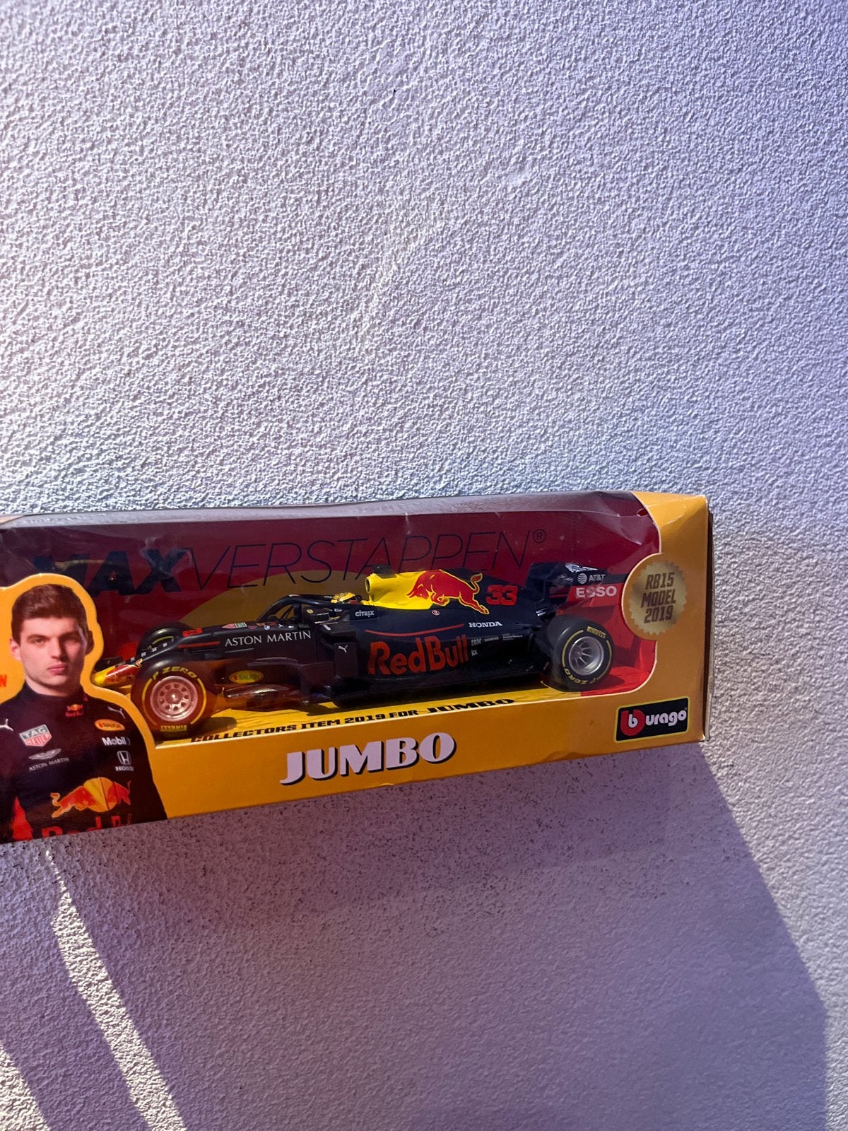 Max Verstappen Red Bull Racing F1 auto nieuw in doos, Ophalen of Verzenden, Nieuw, Auto, Bburago