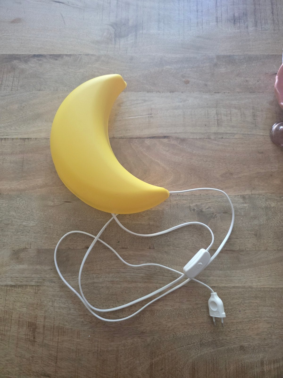 Leuke gele maanlamp - 32cm, Ophalen of Verzenden, Overige typen