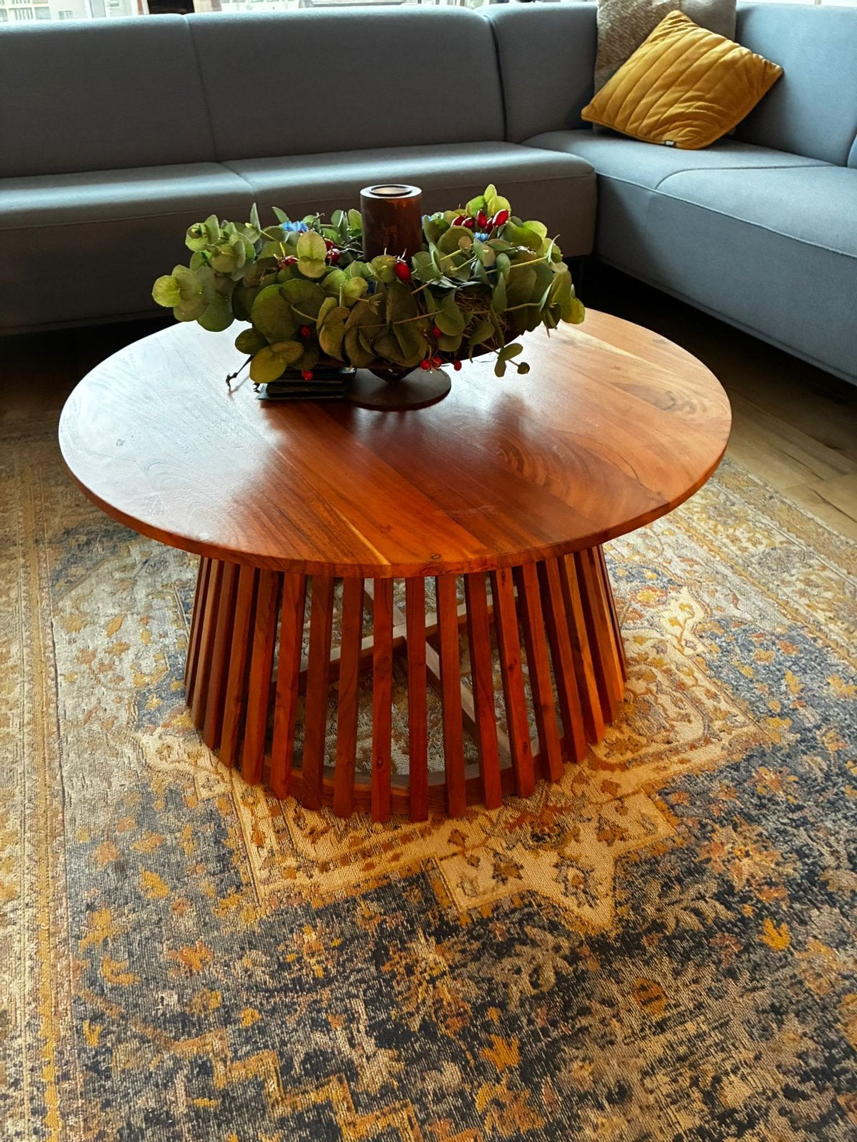 Salontafel, Ophalen, Zo goed als nieuw, Rond, 50 tot 100 cm