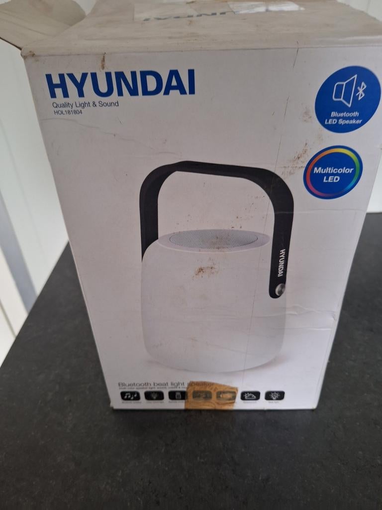 Hyundai Bluetooth LED Speaker, Ophalen of Verzenden