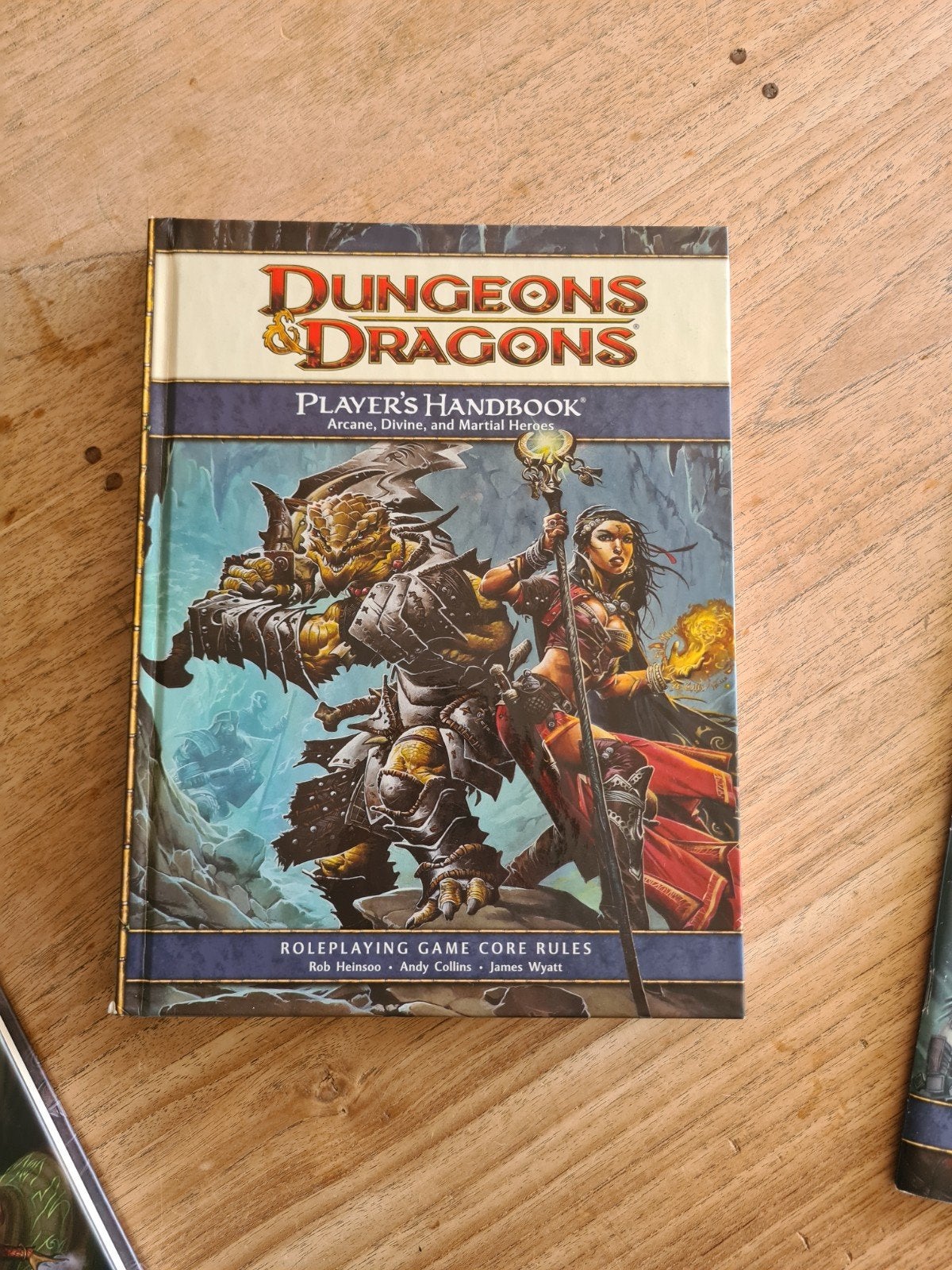 D&D 4th Ed. Player's Handboek 1 & 2 + Dungeon Master's Boek, Ophalen of Verzenden