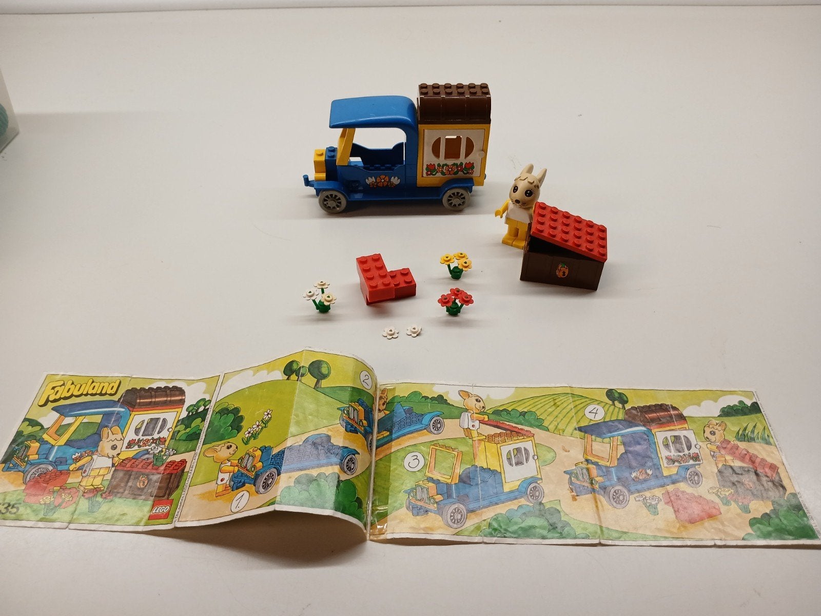 lego fabuland 3635 tilly's wonderwagen met boekje, Kinderen en Baby's, Ophalen of Verzenden