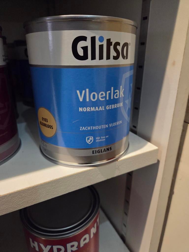Glitsa vloerlak  22.50 euro, Ophalen of Verzenden, Nieuw