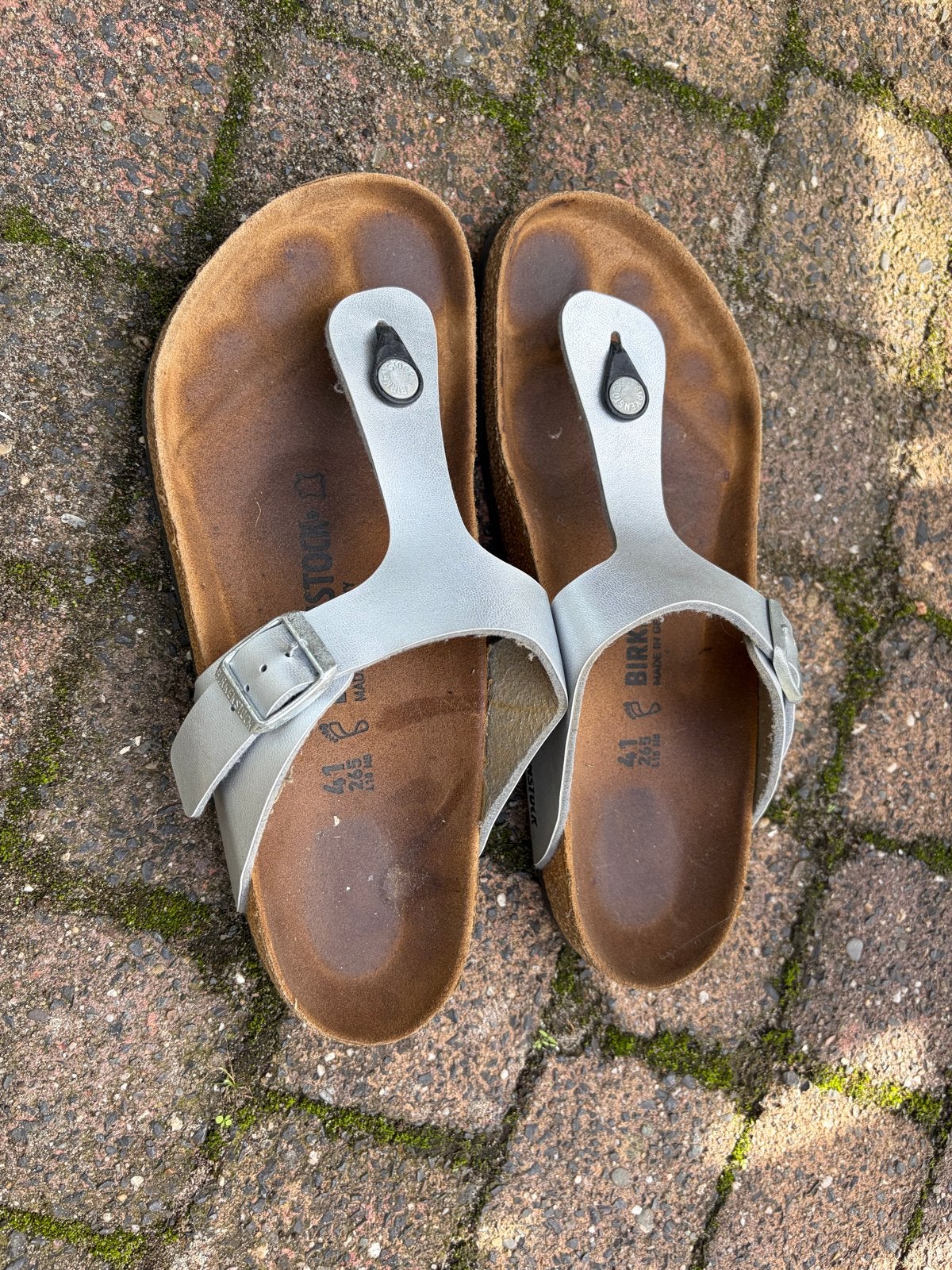 Birkenstock Gizeh teenslippers maat 41 - Zo goed als nieuw, Ophalen of Verzenden, Zo goed als nieuw, Overige kleuren, Slippers