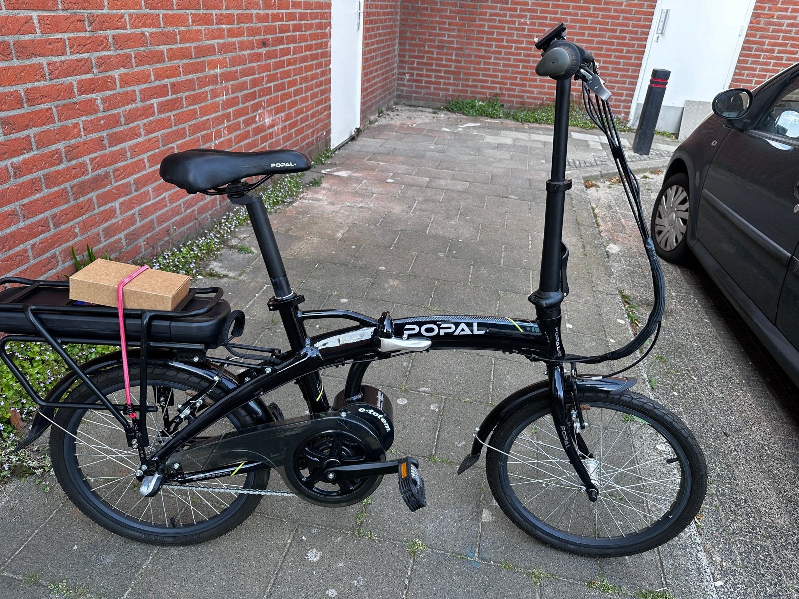 Popal E-Totem Opvouwbare E-Bike - nieuwe fiets €999, Fietsen en Brommers, Overige merken, 20 inch of meer, Velgrem, Versnellingen