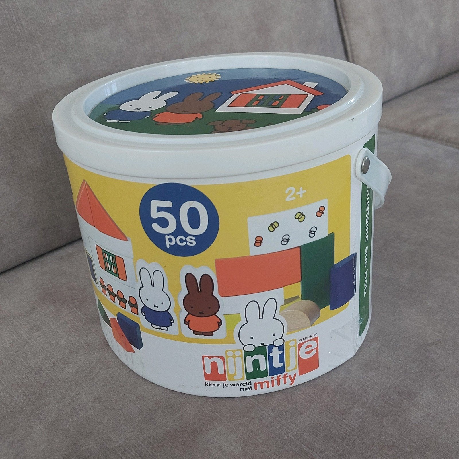 Nijntje Houten Blokken - 50 Stuks, Ophalen of Verzenden, Zo goed als nieuw, Overige merken