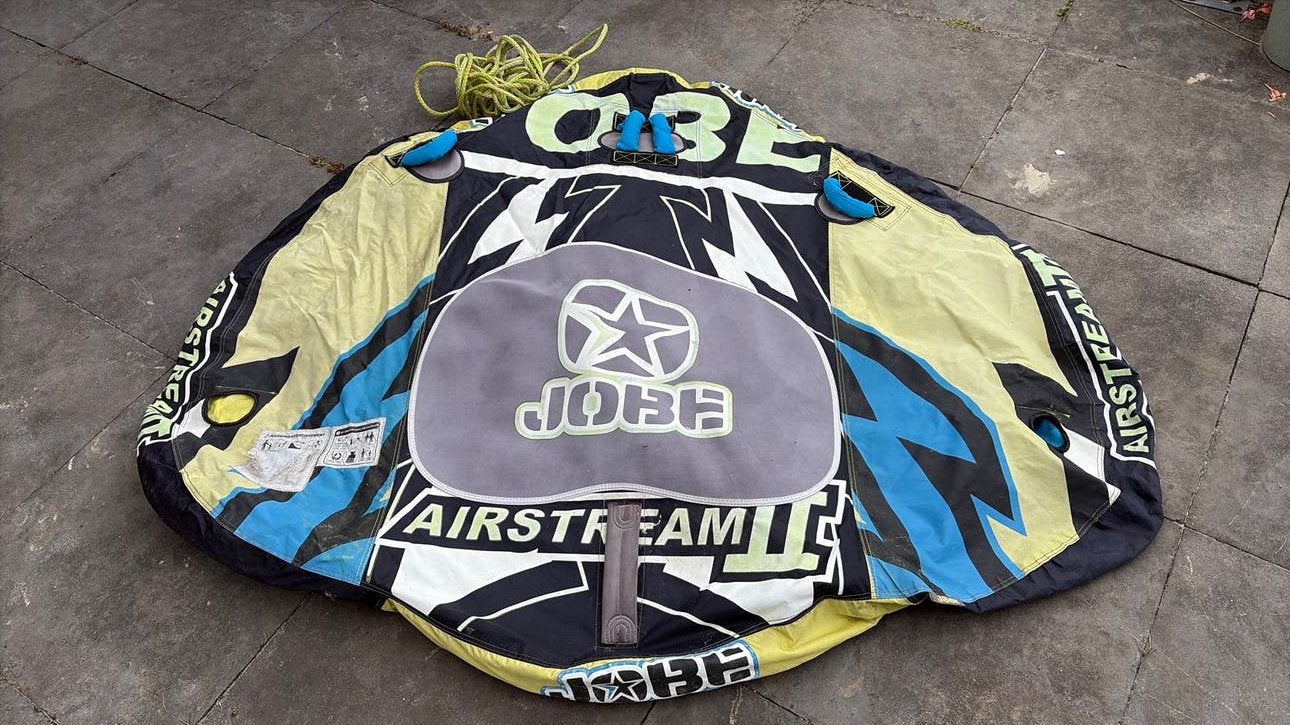 Jobe funtube, Watersport en Boten, Kitesurfen, Geen board, Ophalen, Gebruikt