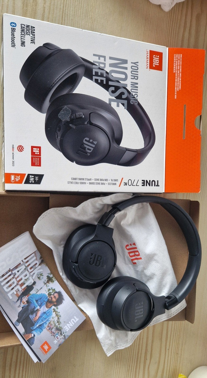JBL Tune 770nc headphones