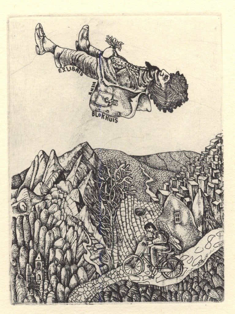 0307 Ex Libris Nederland : Ab Steenvoorden, z.j., Verzenden, Ex libris