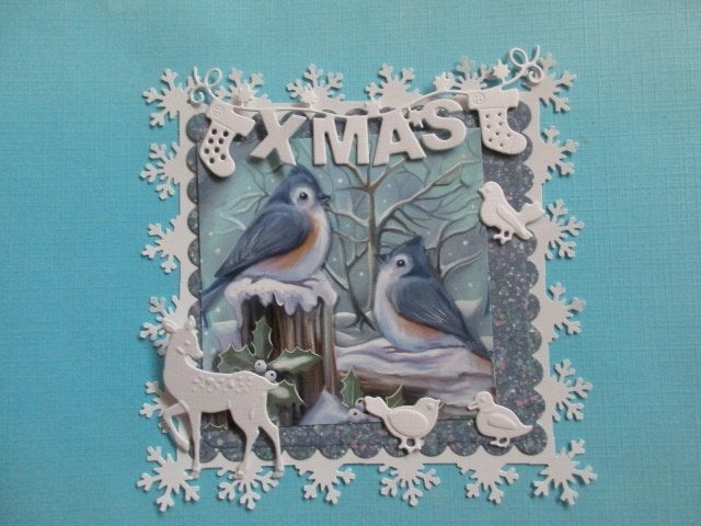 130 KERST opleg setje / vogels, Verzenden, Nieuw, Kerst, Overige typen