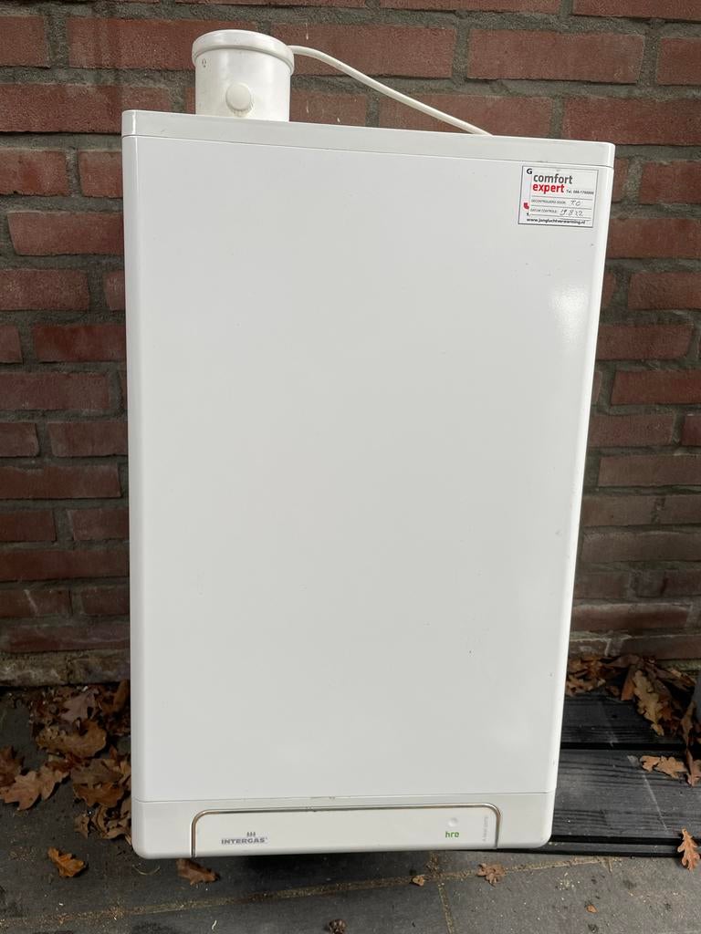 Intergas Kombi Kompact HRE 36/30 CW5 CV-ketel (A-label), Ophalen, Gebruikt, Hoog rendement (Hr), Cv-ketel of Combi-ketel