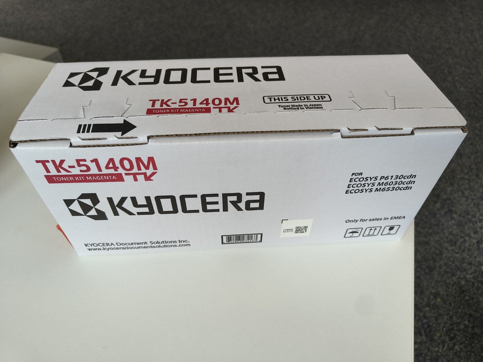 Kyocera TK-5140M Magenta Toner Kit - Nieuw in doos, Ophalen of Verzenden, Nieuw, Kyocera