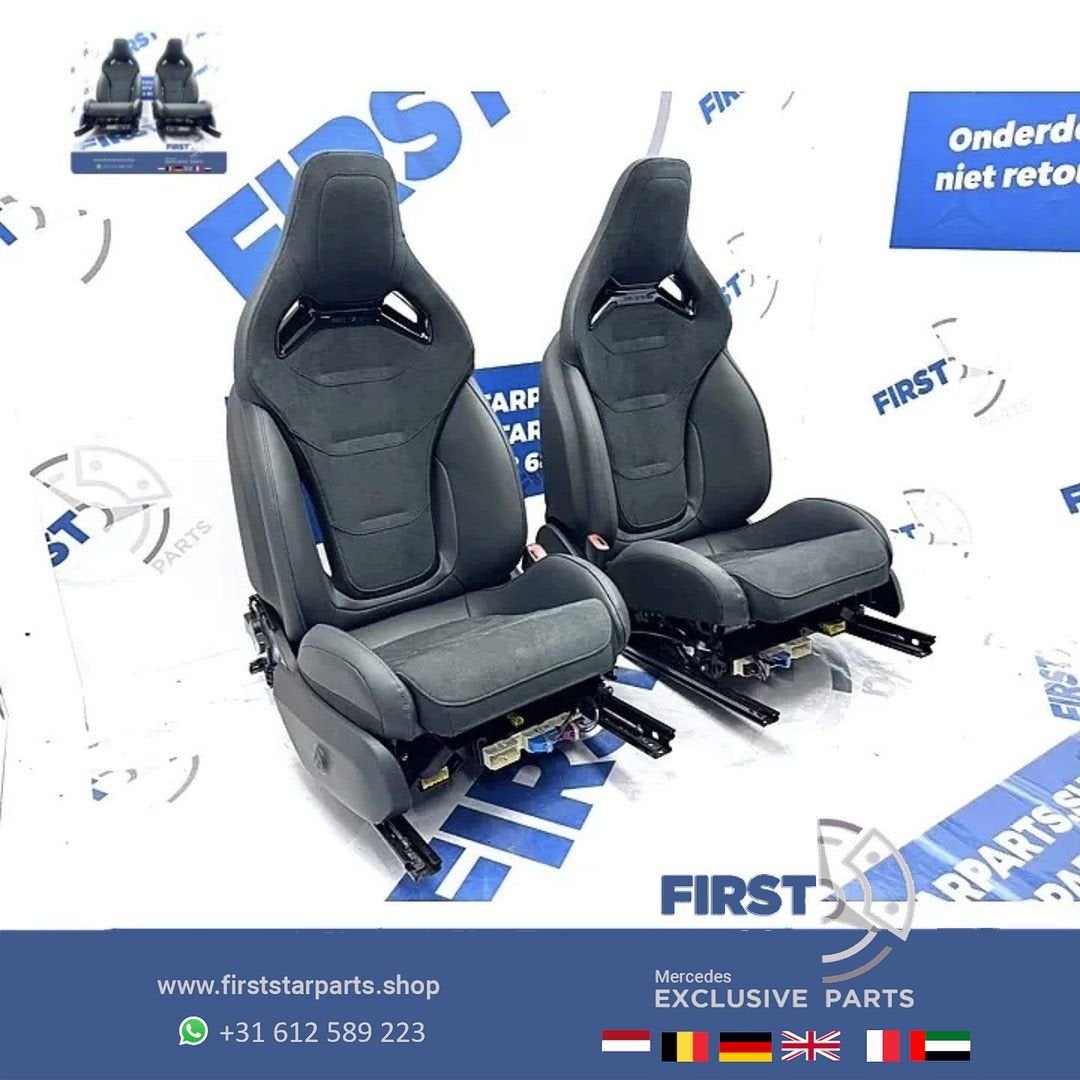 W206 S206 C63 AMG Recaro KUIP STOELEN SET C63s E PERFORMANCE, Gebruikt, -, Ophalen of Verzenden, -