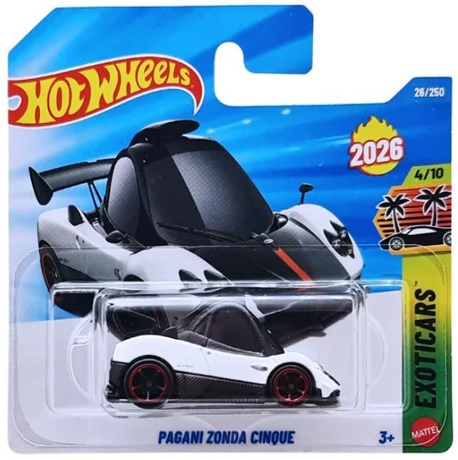 2026 Hot Wheels Pagani Zonda Cinque (Tooned), Ophalen of Verzenden, Nieuw