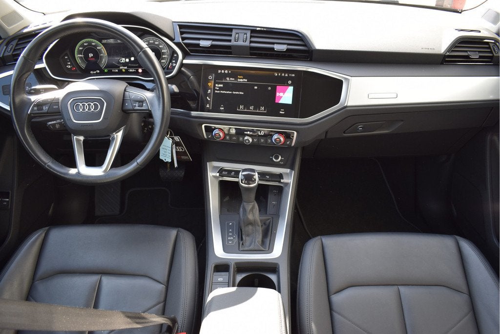 Audi Q3 Sportback 45 TFSI e Advanced Edition Adaptive cruise, Auto's, Audi, 116 pk, Zwart, Hybride Elektrisch/Benzine, SUV of Terreinwagen