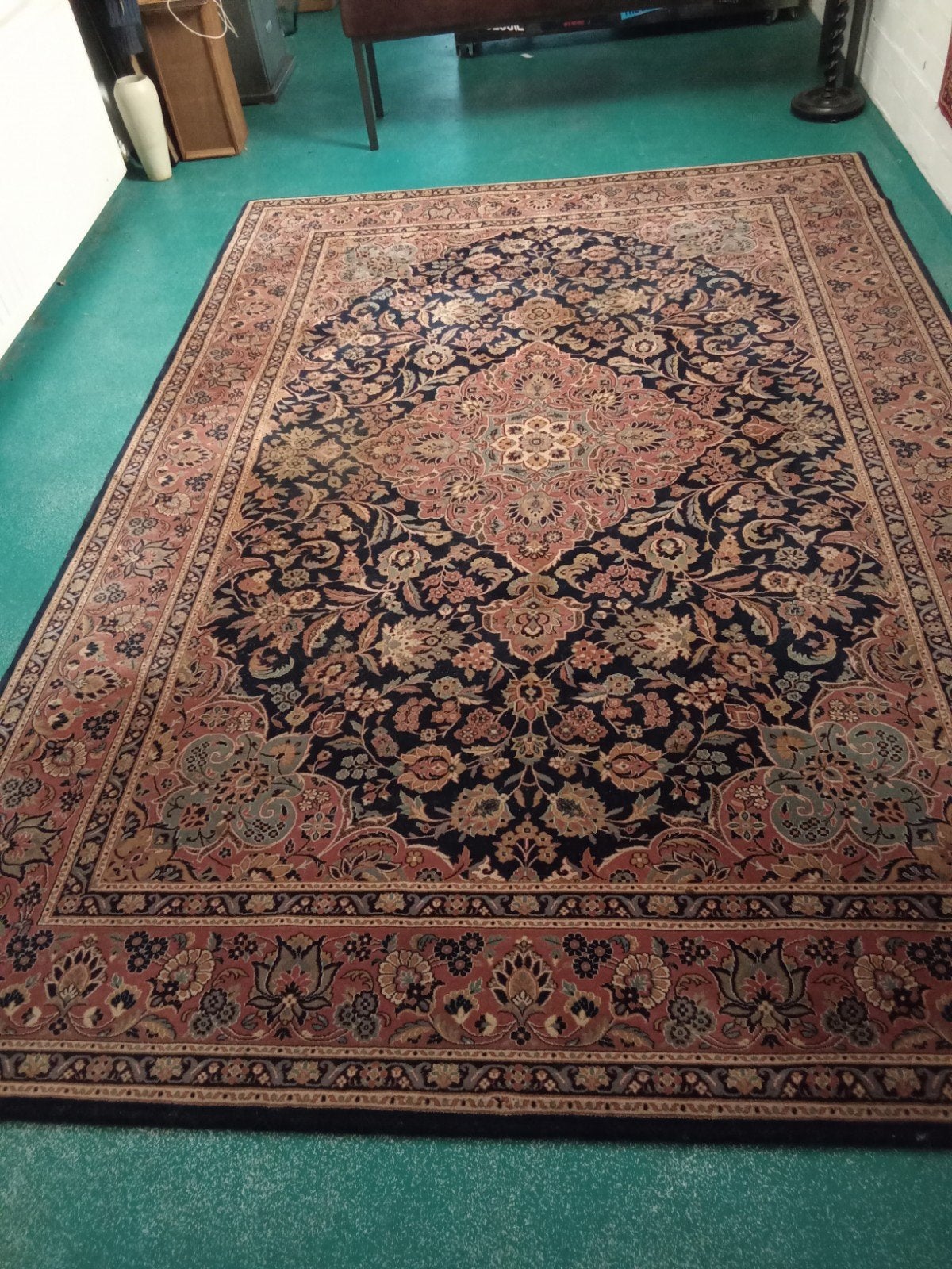 GROOT LOUIS DE POORTERE TAPIJT ZIE FOTO'S, Huis en Inrichting, Stoffering | Tapijten en Kleden, Ophalen, Rechthoekig, 200 cm of meer
