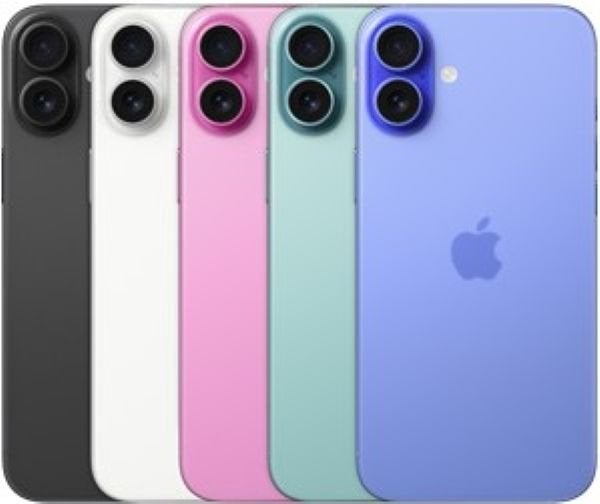 Apple iPhone 16 – krachtige en moderne smartphone met slimme, Niet ingevuld, 128 GB, Apple, Zwart