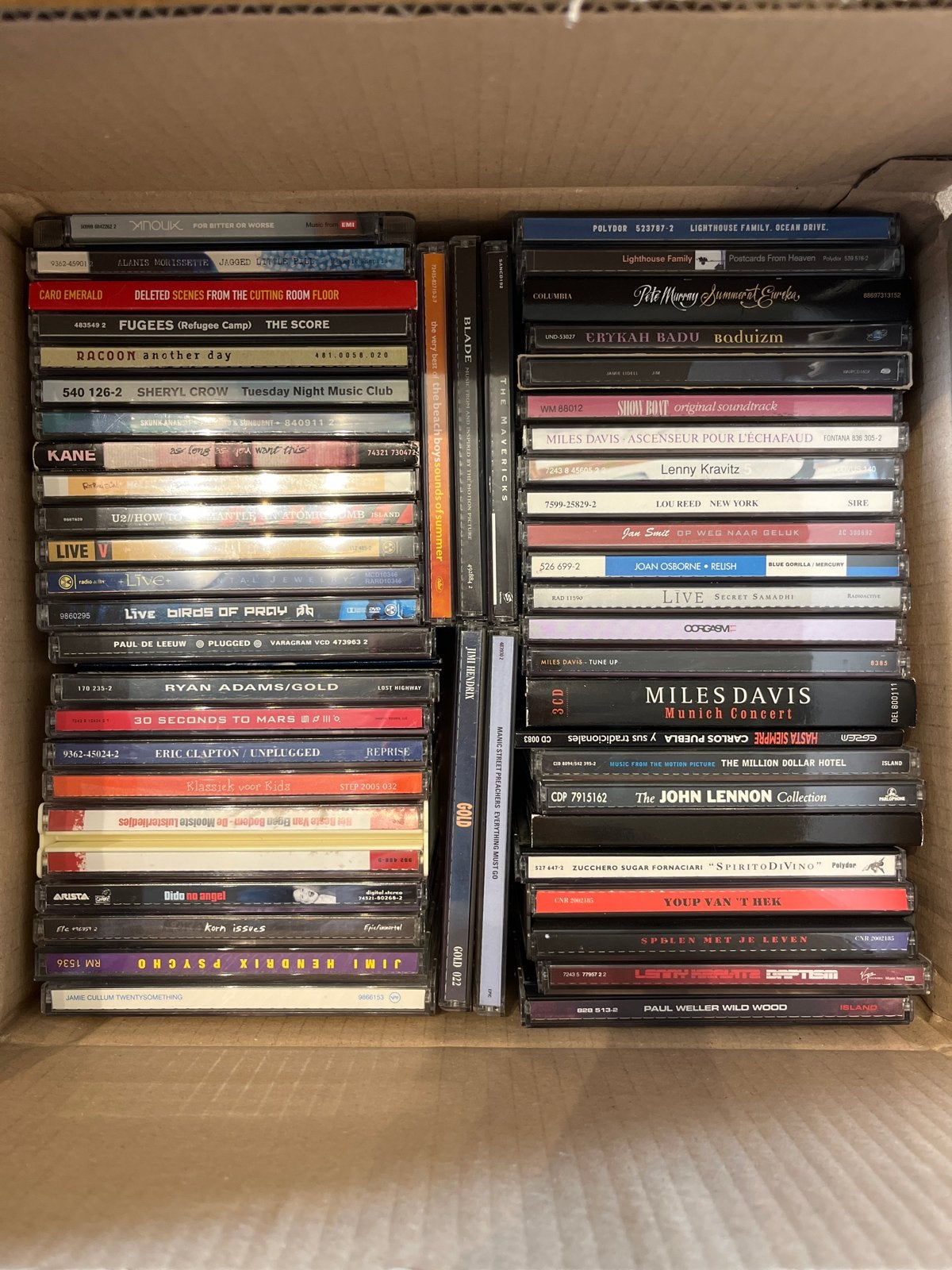 55 diverse cd's in goede staat - complete collectie, Cd's en Dvd's, Ophalen of Verzenden, Zo goed als nieuw, Album, Inclusief boekje