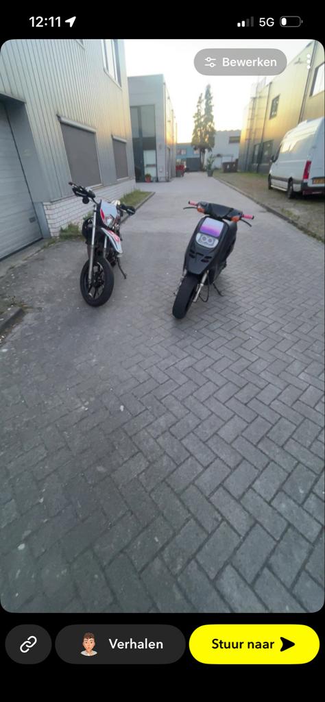Piaggio Typhoon 50cc 2-takt ruilen!, Fietsen en Brommers, Ophalen of Verzenden, Zo goed als nieuw, Overige merken