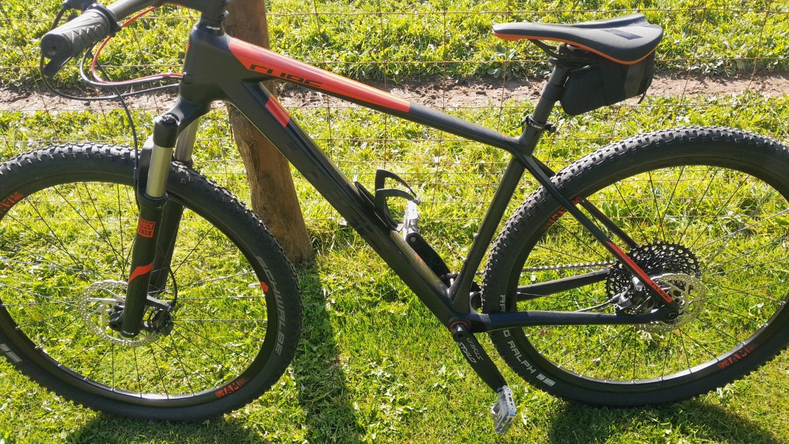 cube mountainbike, Ophalen