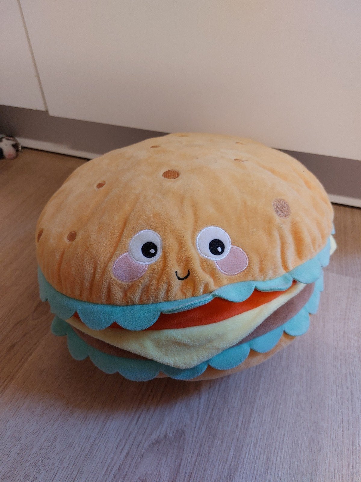 HEMA hamburger knuffel kussen cheeseburger, Ophalen of Verzenden