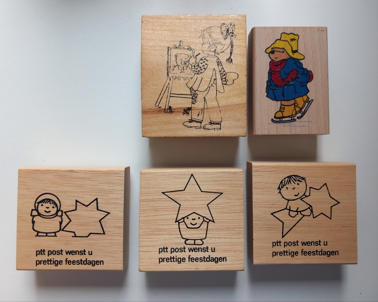 Houten stempels divers, Ophalen of Verzenden, Houten stempel