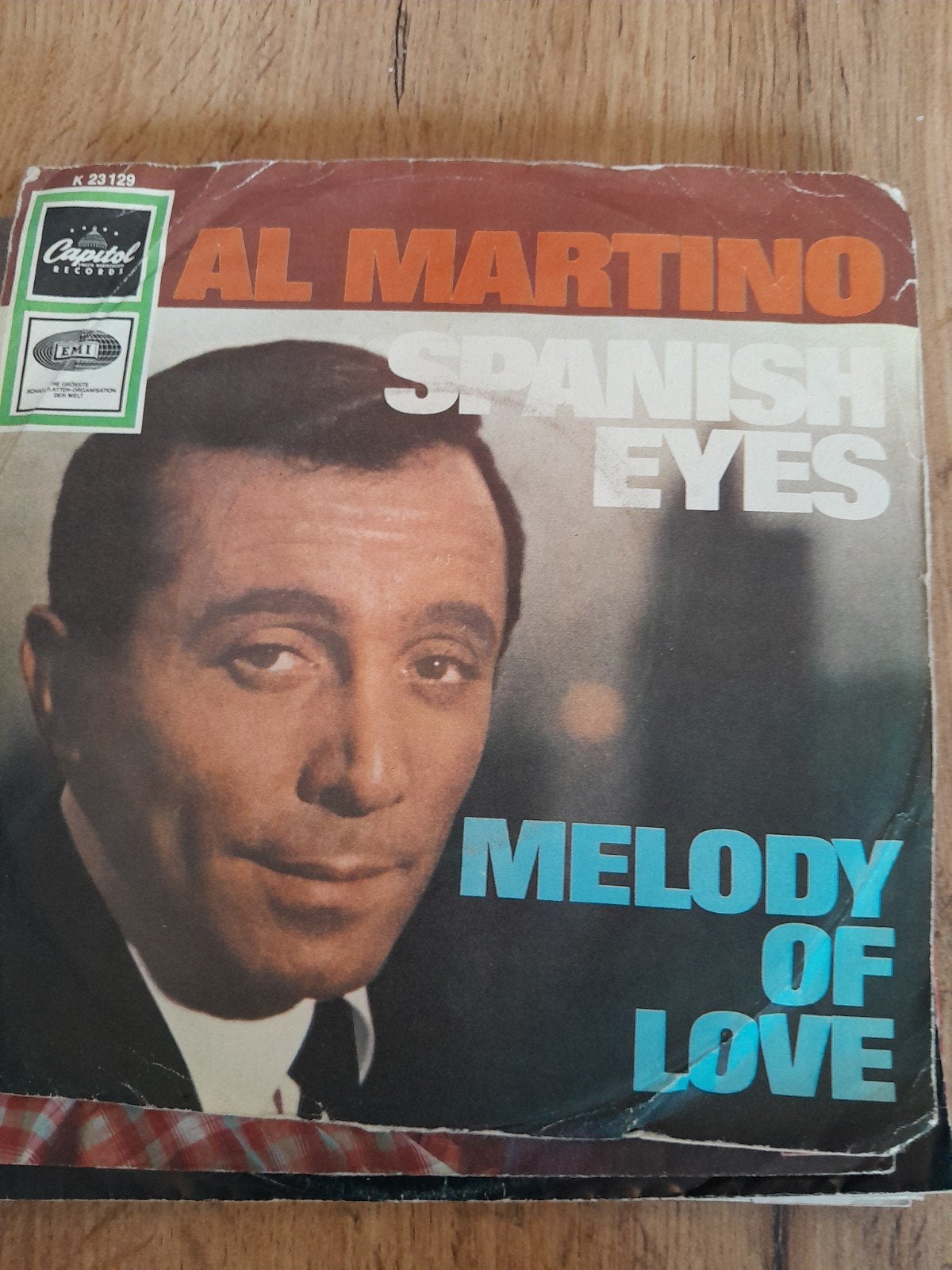 al martino 7inch spanish eyes, Ophalen of Verzenden, Zo goed als nieuw, Pop