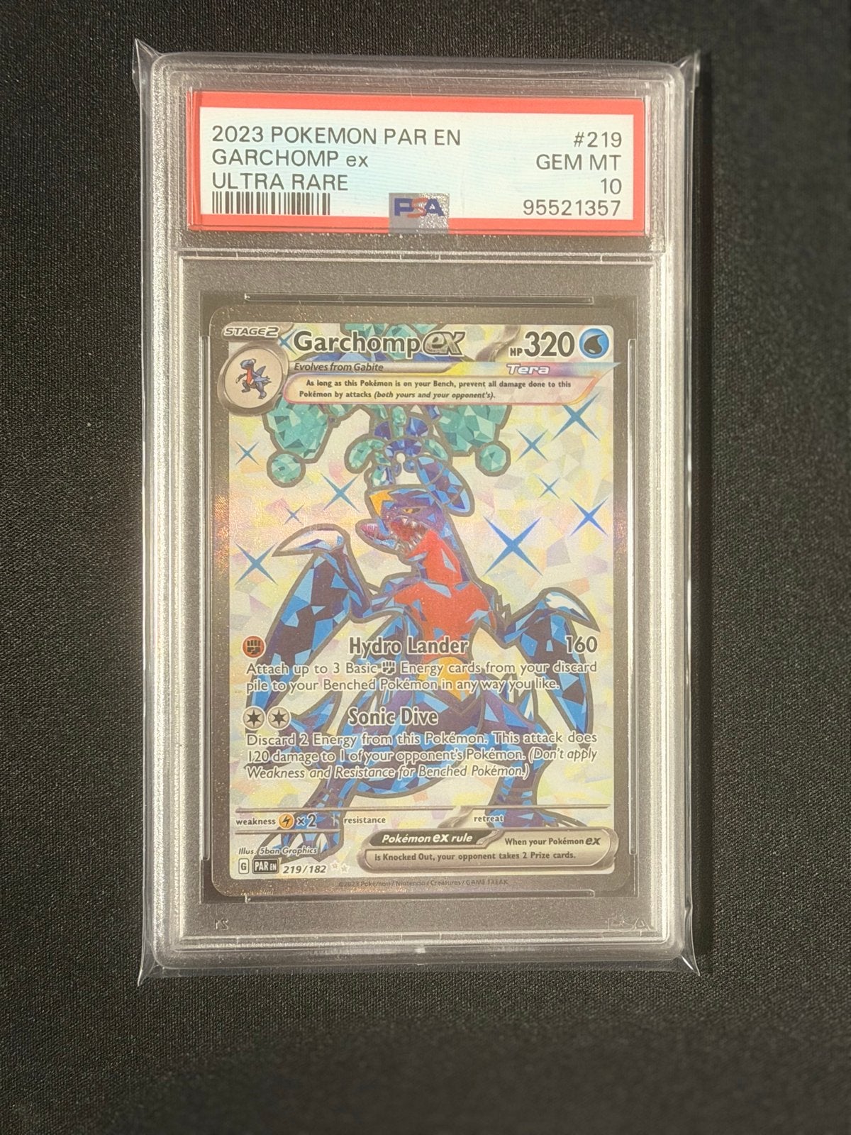 Garchomp ex 219/182 PSA 10