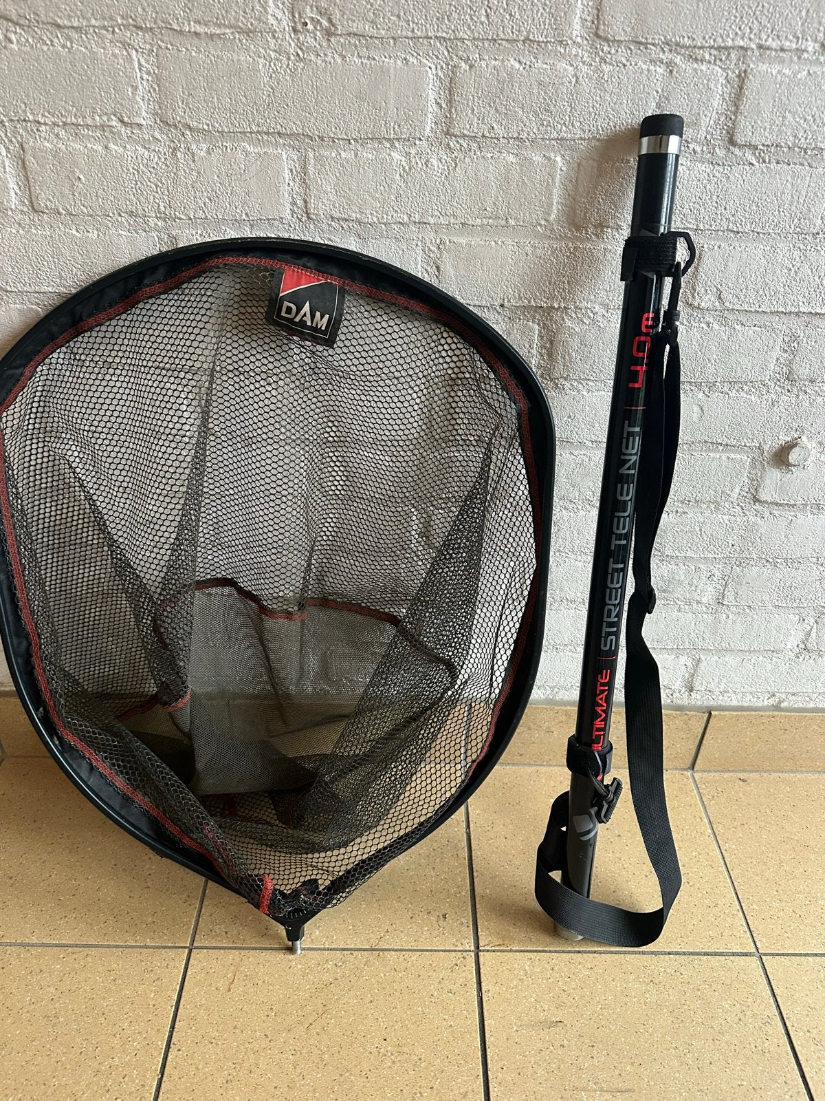 DAM Schepnet met Ultimate Street Tele Net steel 4.00m, Ophalen of Verzenden, Zo goed als nieuw, Net of Fuik