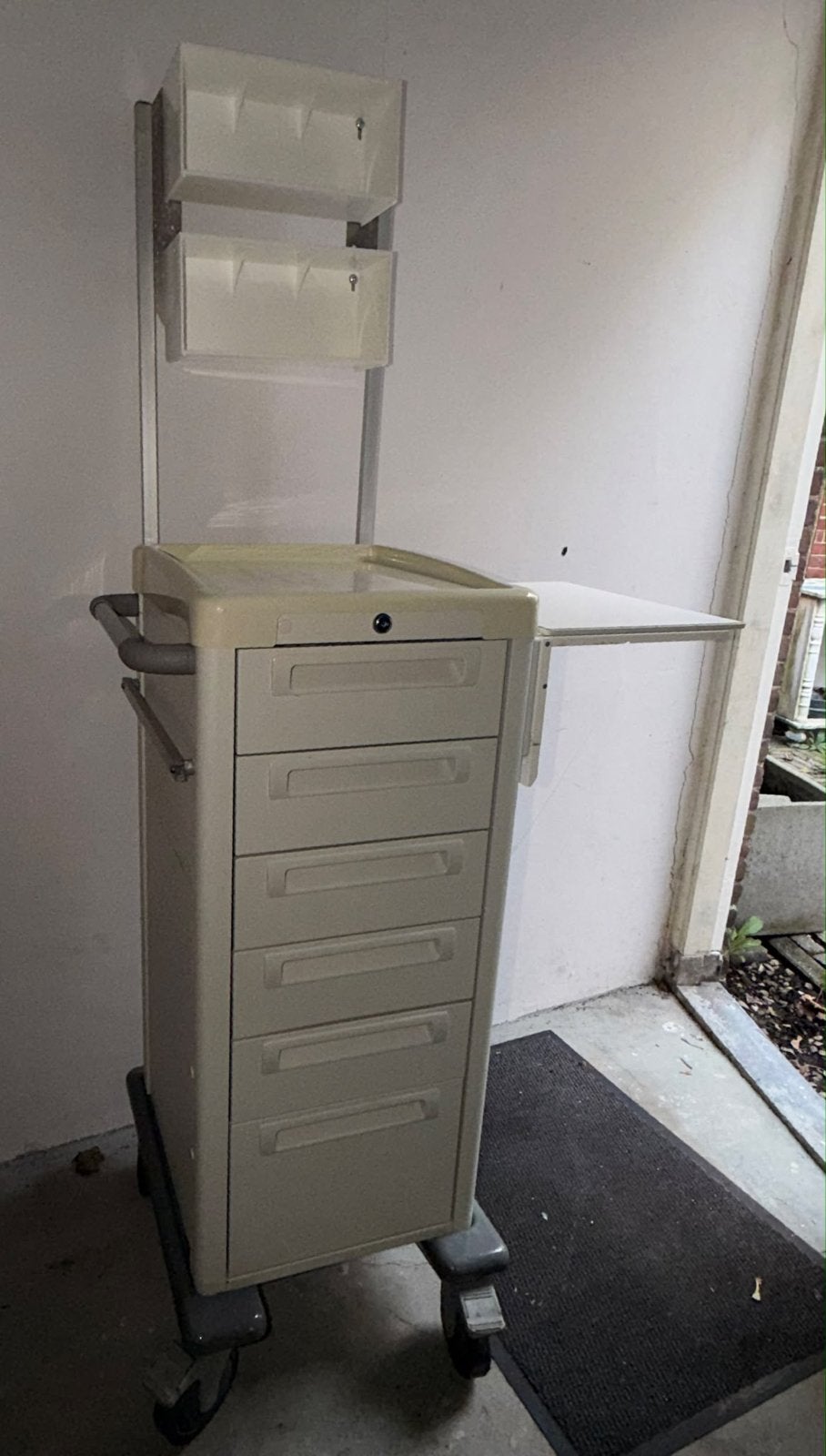 Medisch verrijbare kar, Ophalen of Verzenden, Gebruikt