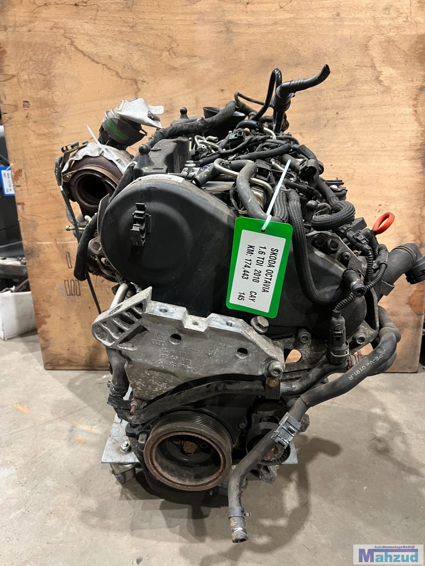 SKODA OCTAVIA 3 1.6 TDI Motorblok motor CAY CAYC, Skoda, Skoda Auto a.s., Gebruikt, Infoline@skoda-auto.cz
