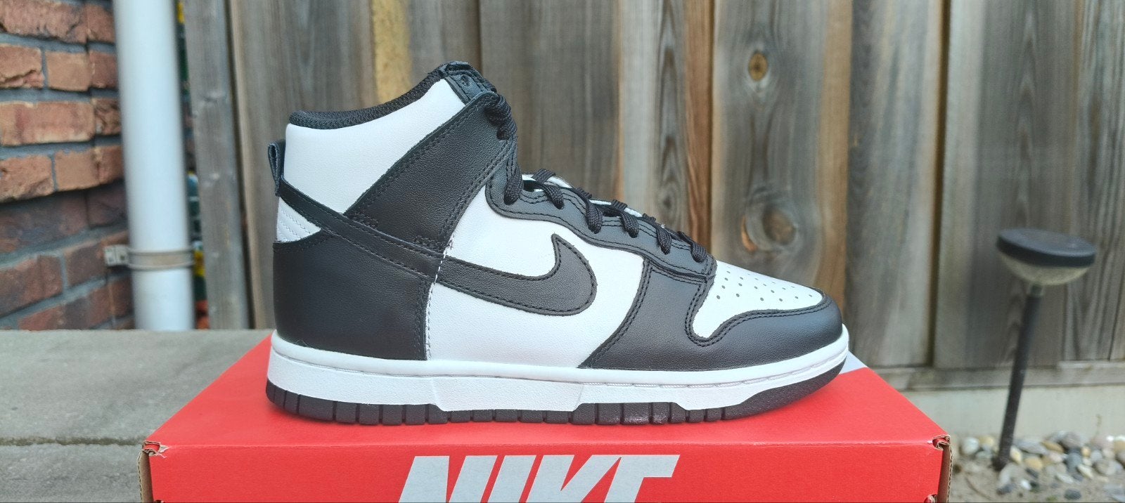 Nike Dunk High W ' Panda ' - Black / White - SB - Sneakers, Zwart, Nike, Nieuw, Ophalen of Verzenden