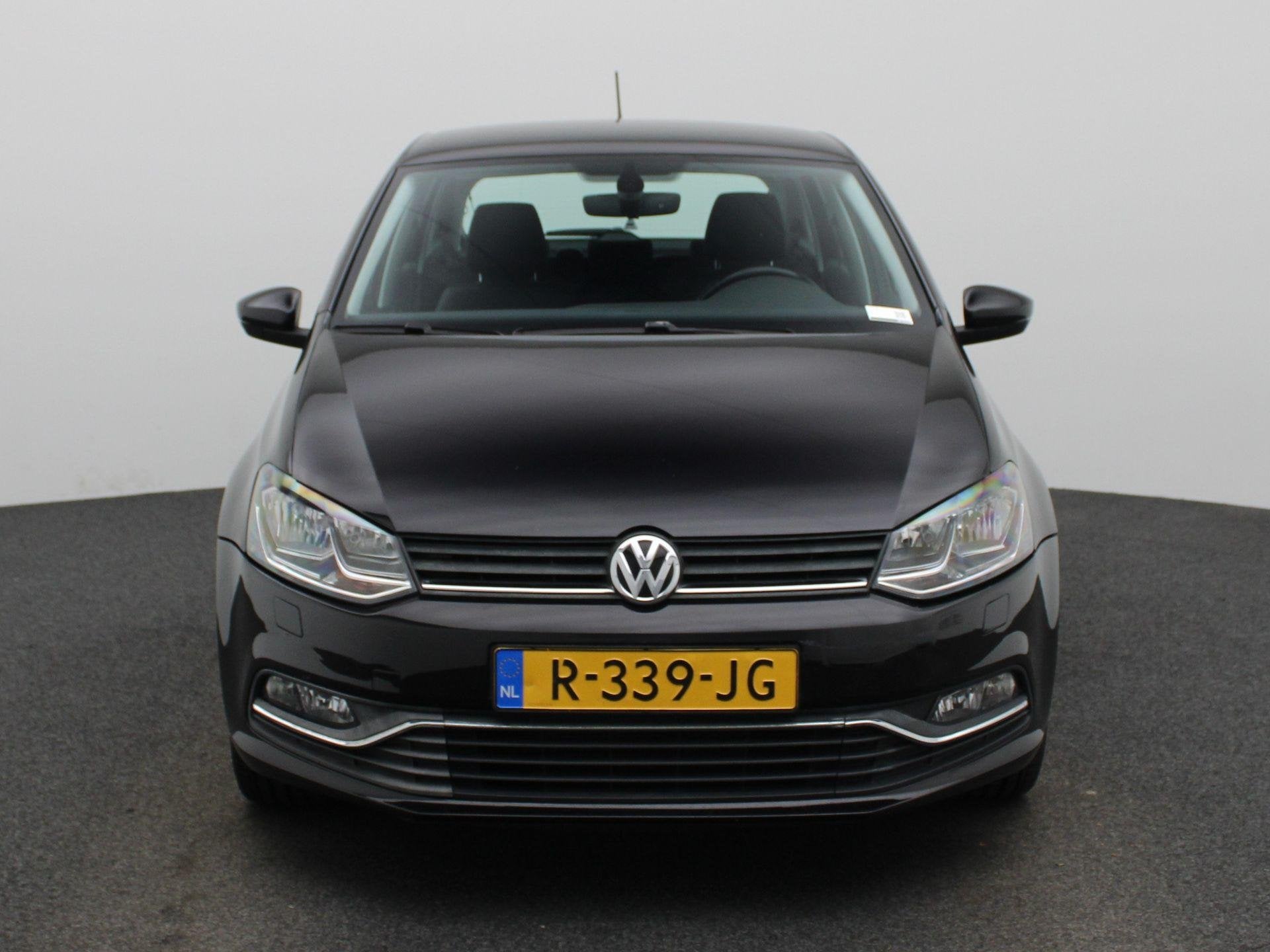 Volkswagen Polo 1.2 TSI Highline | Climate Control | Stoelve, 12 maanden, Stof, 4 cilinders, Zwart