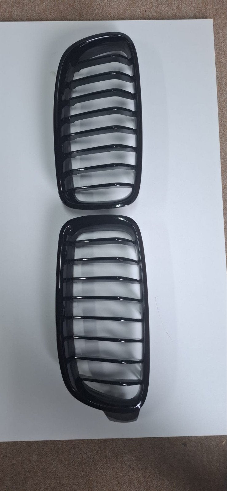 BMW grill hoogglans zwart voor BMW F30/F31, Gebruikt, Voor, Ophalen of Verzenden, Bumper